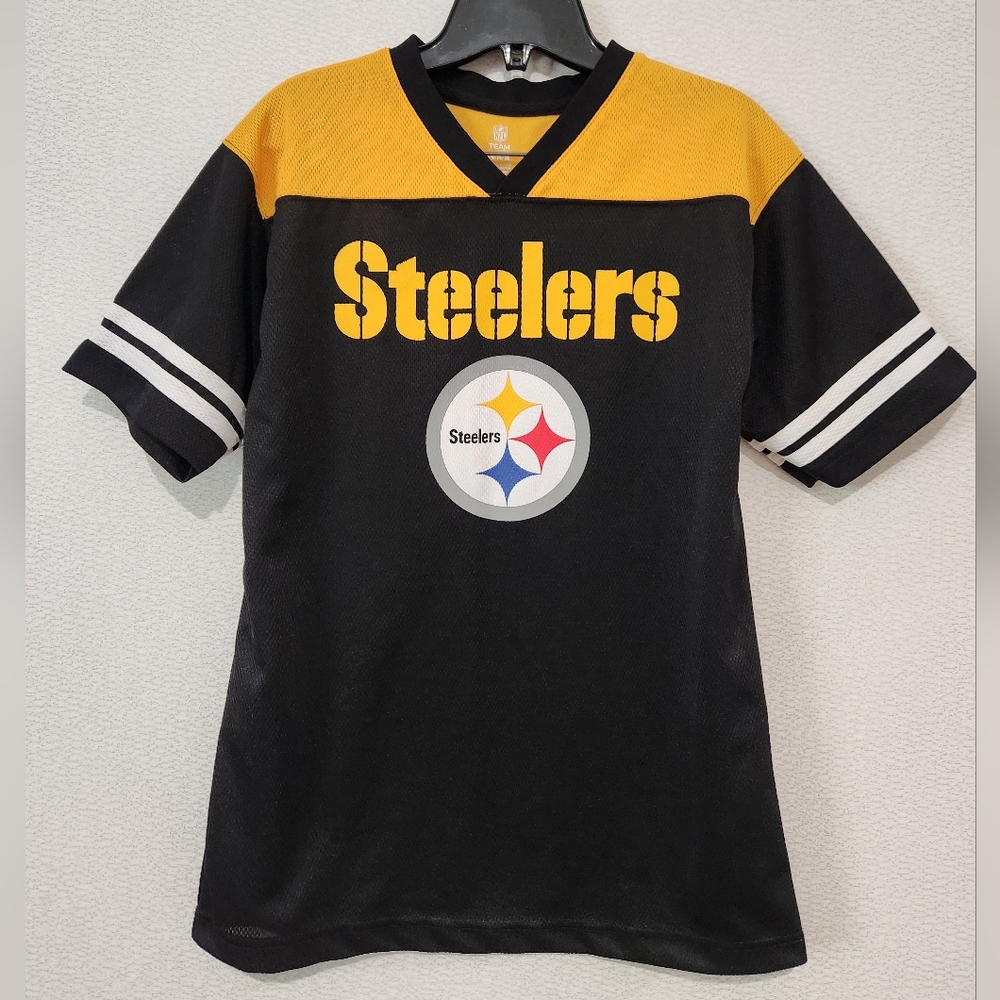 Pittsburgh Steelers NFL Team Apparel Kids Jersey Large 14/16